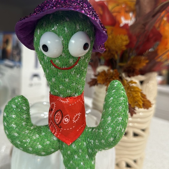 💚Dancing, Record & Talking Cactus Plush Toy - Picture 11 of 14